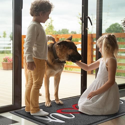 Door Mat Welcome Mat Floor Mat for Entryway, Patio, High Traffic Areas - Image 2