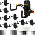 Yaocom 8 Pack Pistol Wall Mount Pistol Holder, Assembly Style by Yaocom