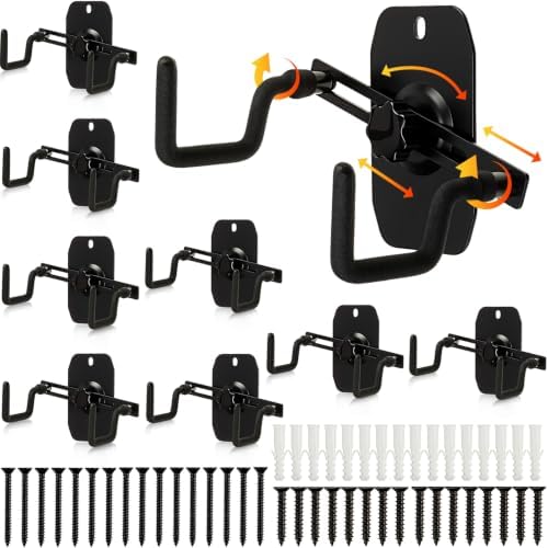 Yaocom 8 Pack Pistol Wall Mount Pistol Holder, Assembly Style by Yaocom