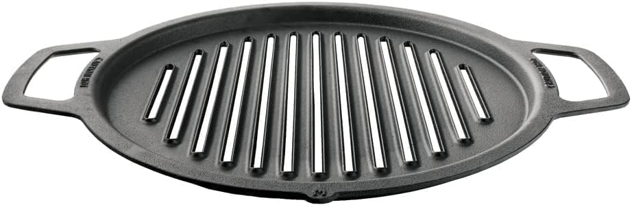 Solo Stove Large Cast Iron Grill Top, Cookware for Bonfire and Yukon fire pit, Fireplace accessory, Cooking surface: 17.75", Weight: 17 lbs - Image 4