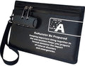 KaAutoler Small Fireproof Bag with Lock, Waterproof Money Bag with Zipper Pouch Envelope Container for Cash, Keys, Jewelry and Other Valuables by KaAutoler