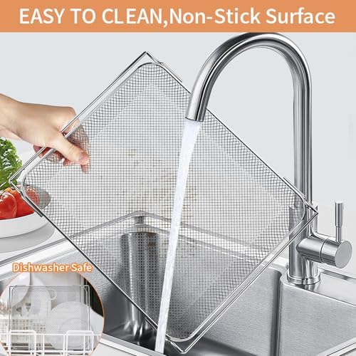 Smart Double Oven Accessories for Ninja DCT401 DCT451 12 in 1, 13''×12.6'' Steel Toaster Replacement Parts Accessories Dehydrator Grill Rack for Ninja DCT601 DCT651 DCT402BK Smart Oven - Image 5