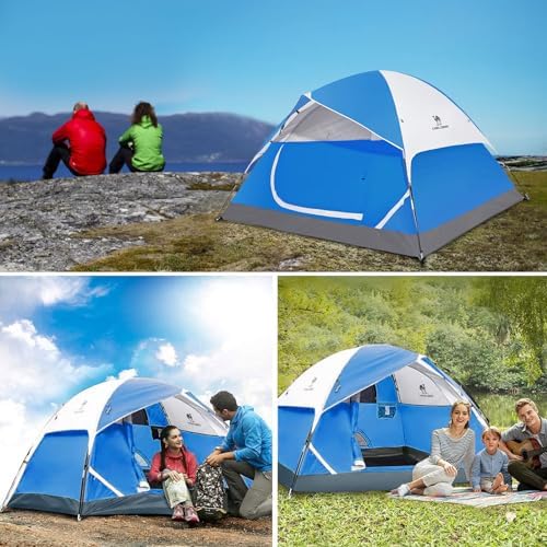 CAMEL CROWN Tents for Camping 2/3/4/5 Person Camping Dome Tent, Waterproof,Spacious, Lightweight Portable Backpacking Tent for Outdoor Camping/Hiking - Image 6