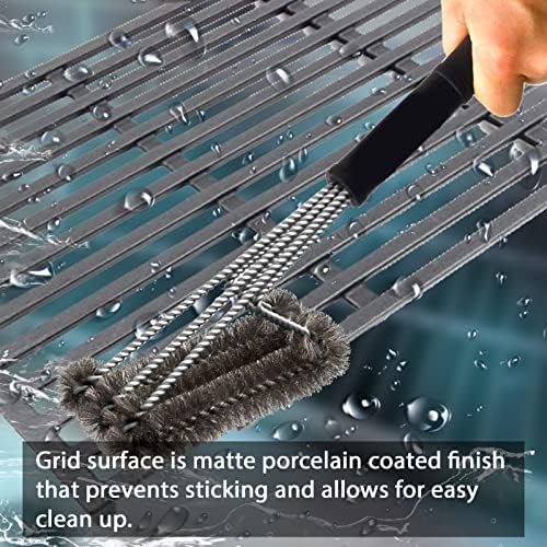 Hongso 66096 Grill Grates for Weber Genesis 2 6 burner II 600 series E-610 - Image 5