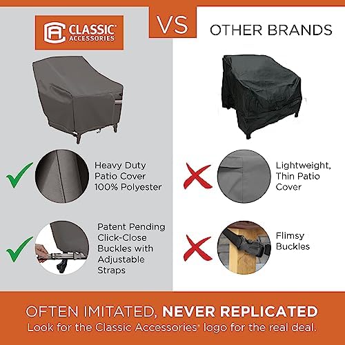 Classic Accessories Ravenna Water-Resistant 60 Inch Patio Cushion and Cover Storage Bag, Patio Furniture Covers - Image 2