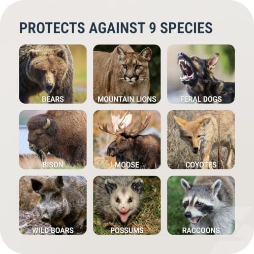 SABRE Frontiersman MAX Bear Spray, EPA Registered for 9 Animal Species - Image 4