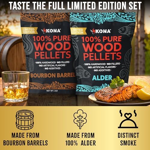 Kona Bourbon Barrel Pellets, Limited Edition, Intended for Ninja Woodfire - Image 5