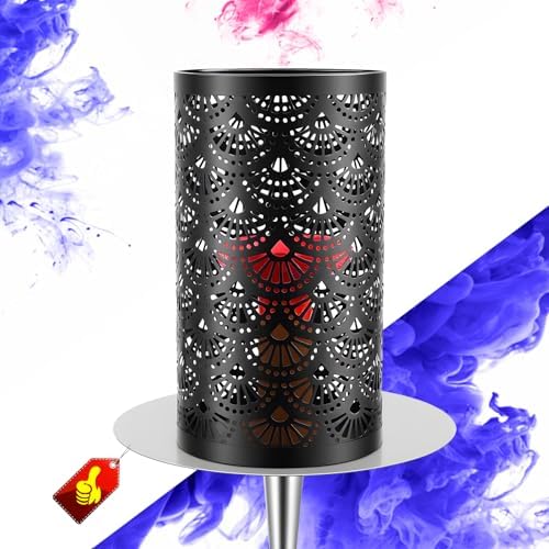 Professional Hookah Wind Cover - Metal Heat Management System & Wind Protector for Outdoor Shisha Use (Black Wind Cover) by Unknown