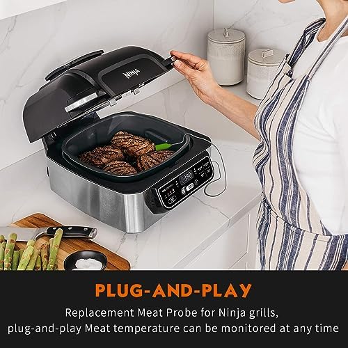 Temperature Meat Probe for Ninja AG400/AG450/IG450CO Foodi Pro 5-in-1 Indoor Grills Air Fryer, Replacement for Ninja Indoor Grill Probe, 1 Pack - Image 5