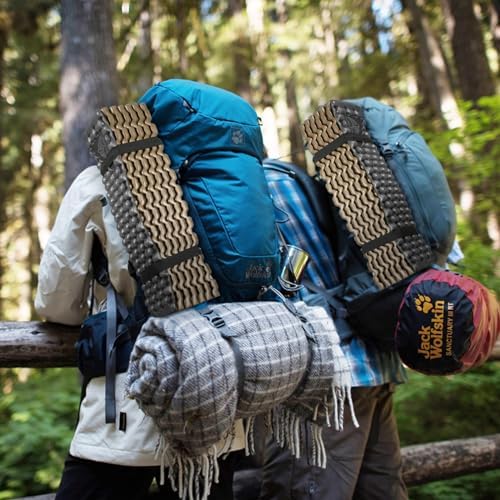 Foam Camping Pads for Hiking, Ultralight Closed Cell Mattress, Waterproof Soft Mat for Adults, Wide Picnic Yoga Mats, Folding Sleeping Pad for Outdoor Backpacking - Image 6