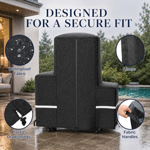 GRISUN Grill Cover for Pit Boss Lockhart Platinum Series Grill PB2180LK - Image 3