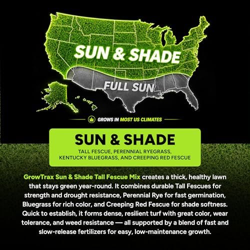Growtrax Biodegradable Grass Seed Mat - 100 Sq Ft Year Round Green - Image 6