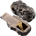 Hide a Key Outside Fake Rock - Looks & Feels like Real Stone - Safe for Outdoor Garden or Yard, Spare Key Storage, Weatherproof Key Holder, Blends with Landscaping by Rampro by RamPro
