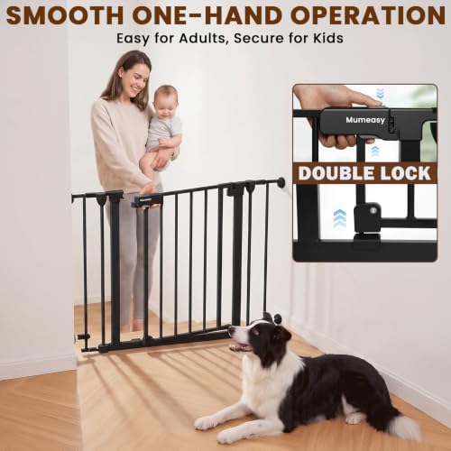 Mumeasy 150" Extra Wide Baby Gate, Play Yard Long Dog Gate for Doorways - Image 6