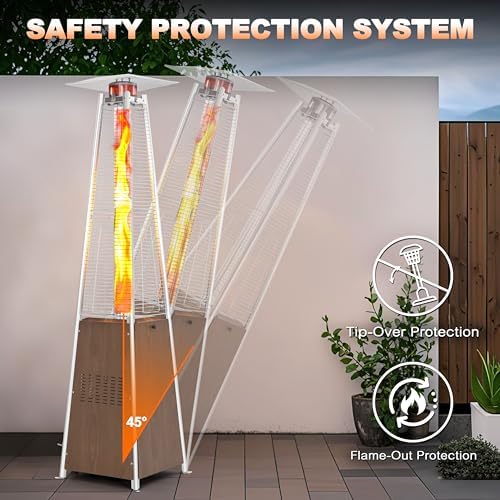 Nuu Garden Outdoor Pyramid Propane Gas Patio Heater 48,000 BTU - Image 6