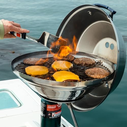 Magma A10-215 Marine Kettle Gas Boat Grill, Party Size (17"), Portable - Image 6