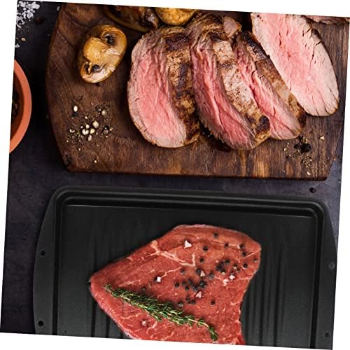 Iron Non-Stick Griddle Pan for Indoor Outdoor Bbq Cooking - Image 5