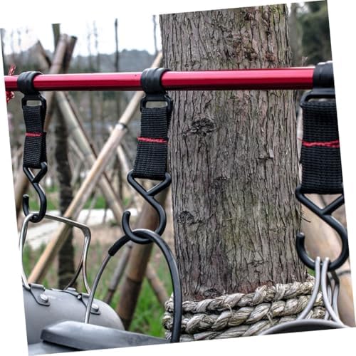 5Pcs S Shaped Camping Hook for Tent Pole Hanging Storage - Image 4