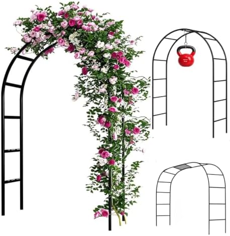 Adorox Metal Garden Arch by ADOROX