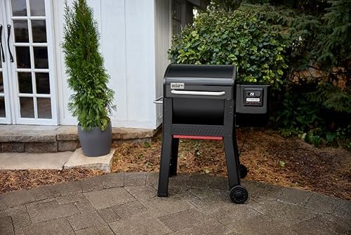 Weber® Smoque™ 22‑Inch Pellet Smoker, Pellet Grill, Black - Image 6