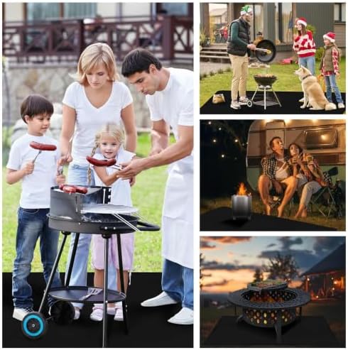 Thmins 90x48 Inches Extra Large Under Grill Mat for Outdoor Grill - Image 6