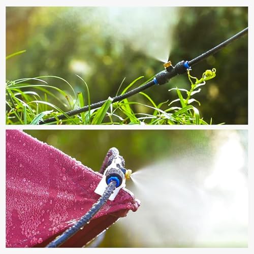 homenote Misting Cooling System, 42FT Pre-Assembled Mister Kit - Image 4