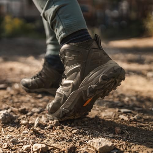 NORTIV 8 Men's Ankle High Waterproof Hiking Boots - Image 2