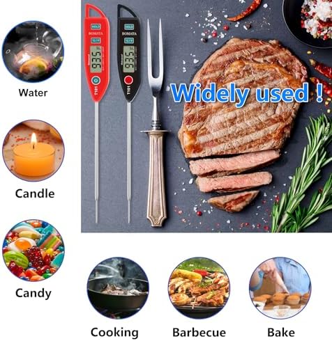 BOMATA 2 Pack Waterproof IPX7 Meat Thermometer, Food Thermometer - Image 7