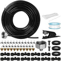OnBrand 40FT Mister for Outside Patio with Brass Adapter and 11 Nozzles by OnBrand