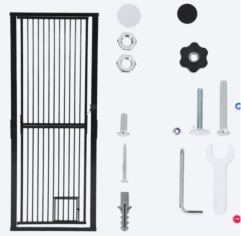 Garvee 71'' Extra Tall Cat Gate for Doorway, 30.3"-40.9" Width Adjustable - Image 7