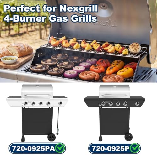 Replacement Warming Rack for Nexgrill Home Depot 720-0925P 720-0925PG 720-0925S 720-0925 720-0925PA, Stainless Steel Upper Grill Warming Rack for Nexgrill 3/4-Burner Gas Grill Parts, 23.62" x 7.2" - Image 3