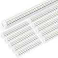 Ensenior 4FT LED Shop Lights, 6000K T8 Commercial Bay Lighting, 10 Pack by Ensenior