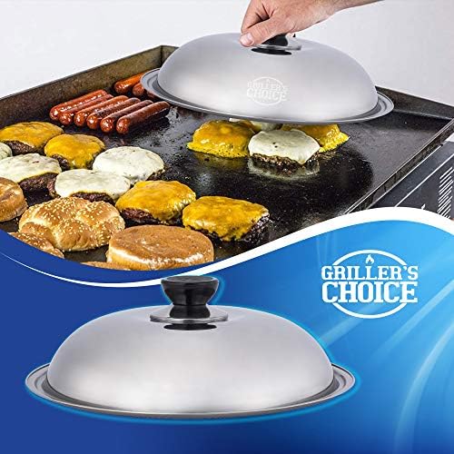 Grillers Choice- Ultimate Griddle Accessories Set- Metal Spatula Set for Flat top Grills, Commercial Heavy Duty Stainless Steel,Flat Top,Hibachi,Grilling- Designed By Chef and BBQ Judge - Image 4