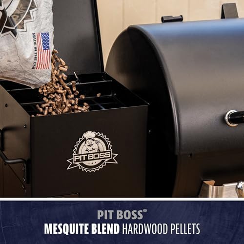 Pit Boss Mesquite Blend 100% All Natural Hardwood BBQ Pellets, 15 lb Bag - Image 2