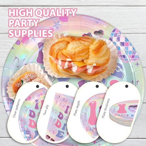 96Pcs 10th Birthday Party Decorations for Girls, Serves 24 - Image 6