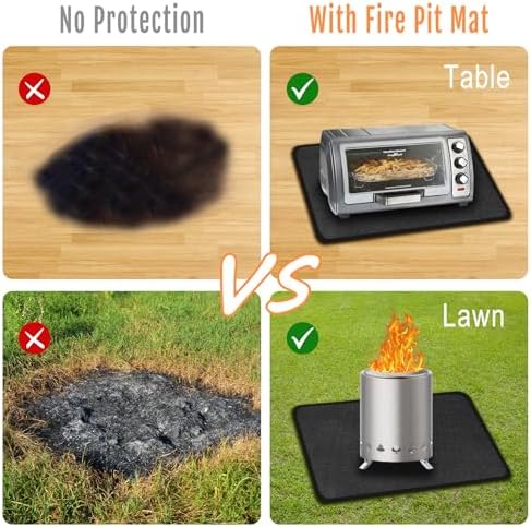 24x18 Inch Heat Resistant Mat for Under Grill Tabletop - Image 6