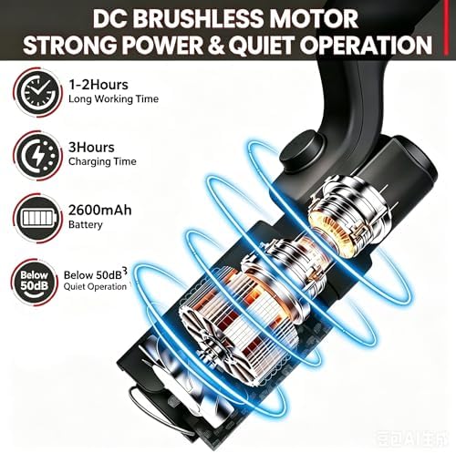 Cordless Electric Grill Brush Rechargeable 400RPM Powerful - Image 7