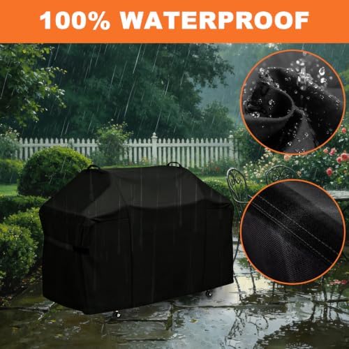 Grill Cover for Weber Genesis 300 Series and New 2022 Genesis 300 Grills - Image 5