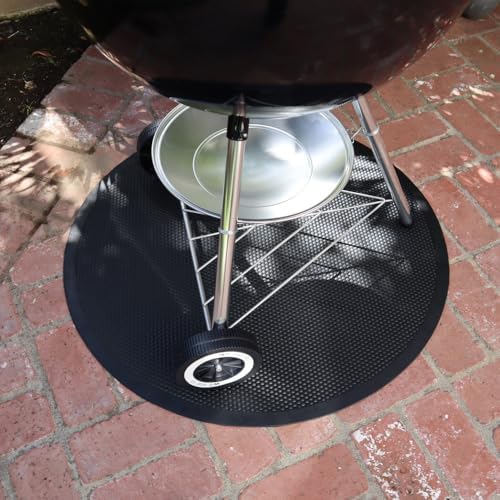 Rubber-Cal Rubber BBQ Under Grill Mat - 5mm x 32" Diameter Round Mat - Image 5
