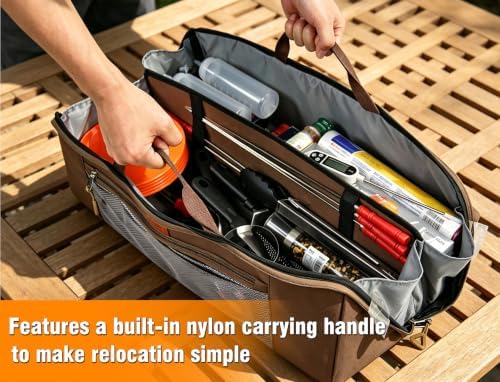 Grill Tool Storage Bag 22Inch Utensil Organizer for Outdoor Cooking ﻿ - Image 5