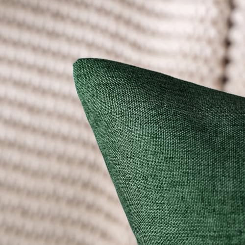 MIULEE Decorative Outdoor Pillow Covers Christmas 16x16 Emerald Green - Image 6