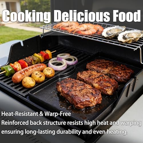 17.5 Inch Grill Griddle for Weber Spirit 200 Series - Image 6