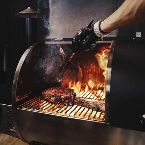 recteq DualFire 1200 Wood Pellet Smoker Grill, Wi-Fi Electric Pellet Grills, Dual Chambers for Hot and Fast + Low and Slow Cooking - Image 5