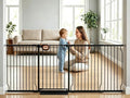 95.2-100 Inch Extra Wide Baby Gate for Stairs Doorways by HOOOEN