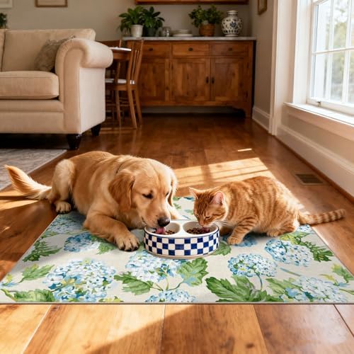 Floral Outdoor Rug - 28"x43" Front Door Mat Indoor Outside Entrance - Image 7