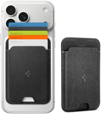 Spigen for MagSafe Wallet, Holds 5 Cards, Strong Magnet, Urban Fit MagFit by Spigen