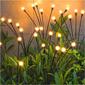 TONULAX Solar Garden Lights - 6 Pack 48 LED Upgraded Solar Swaying Light, Sway by Wind, Outdoor Lights, Yard Patio Pathway Decoration, High Flexibility Iron Wire & Heavy Bulb Base, Warm White by TONULAX