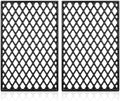 Cast Iron Cooking Grates for Traeger Woodridge Pellet Grill, Grill Grids Compatible with Traeger Sear Grate, Grill Grates Replacement Parts for Traeger Grill Accessories,2 Pack by WelcometoFlameDuty