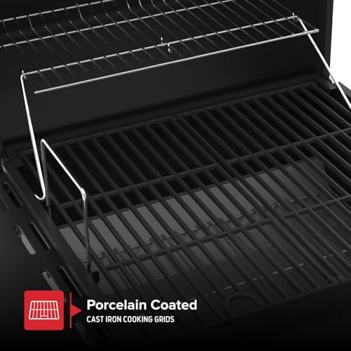 Nexgrill 22" Barrel Charcoal Grill, Side Shelf with Adjustable Chimney - Image 5