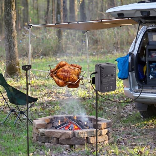 Universal Adjustable Speed Rotisserie Motor, with USB Plug & Power Adapter - Image 7
